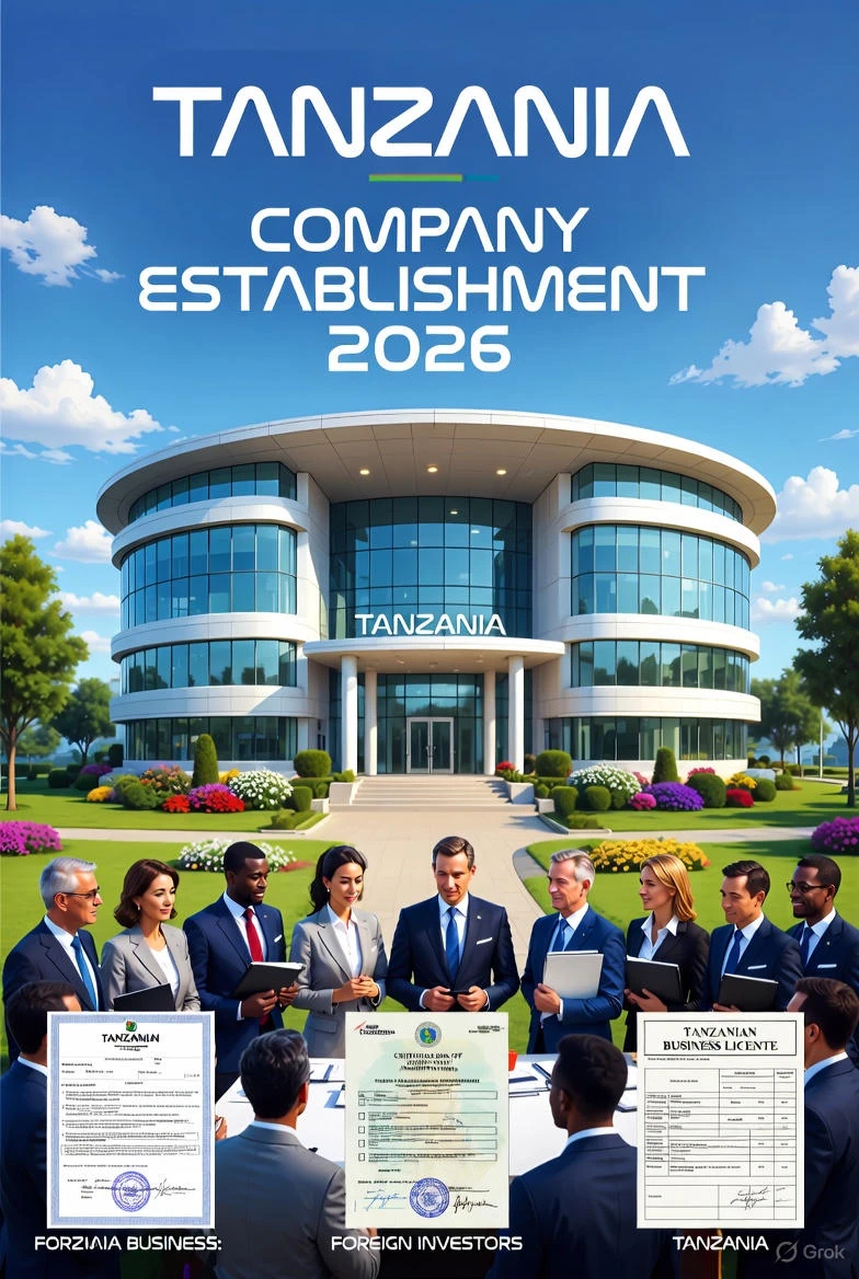تكلفة فتح شركة في تنزانيا للأجانب 2026