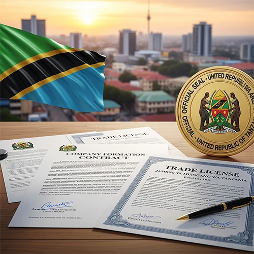 Attestation of Company Formation Contracts & Tanzanian Trade Licenses