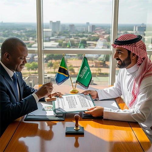 Document Legalization at the Tanzanian Ministry of Foreign Affairs prior to Saudi Embassy approval